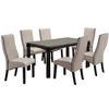 Kings Brand Furniture Pentam Faux Leather Upholstery Kitchen Dinette Dining Room Side Chairs, Set of 2 - 3 of 4