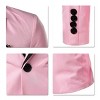 Cloudstyle Men's Casual Slim Fit Suit Jacket one Button Business Daily Blazer - 4 of 4