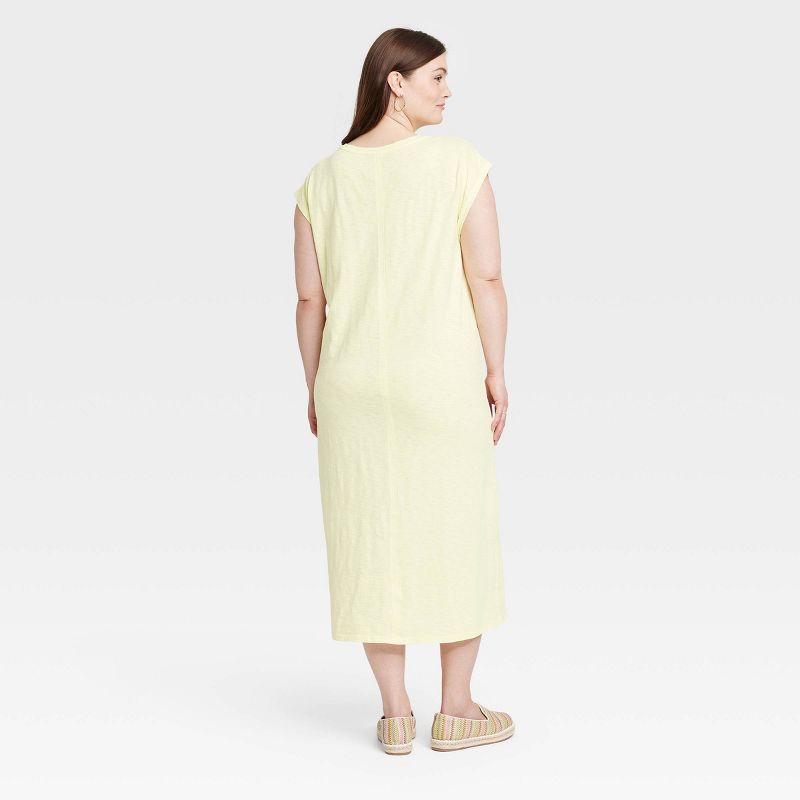 Women's Short Sleeve Midi T-Shirt Dress - Universal Thread™, 3 of 6