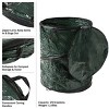 Leisure Sports Pop-Up Trash Can Bin for Camping, Picnics, and Outdoor Parties – 33-Gal, Green - 3 of 4