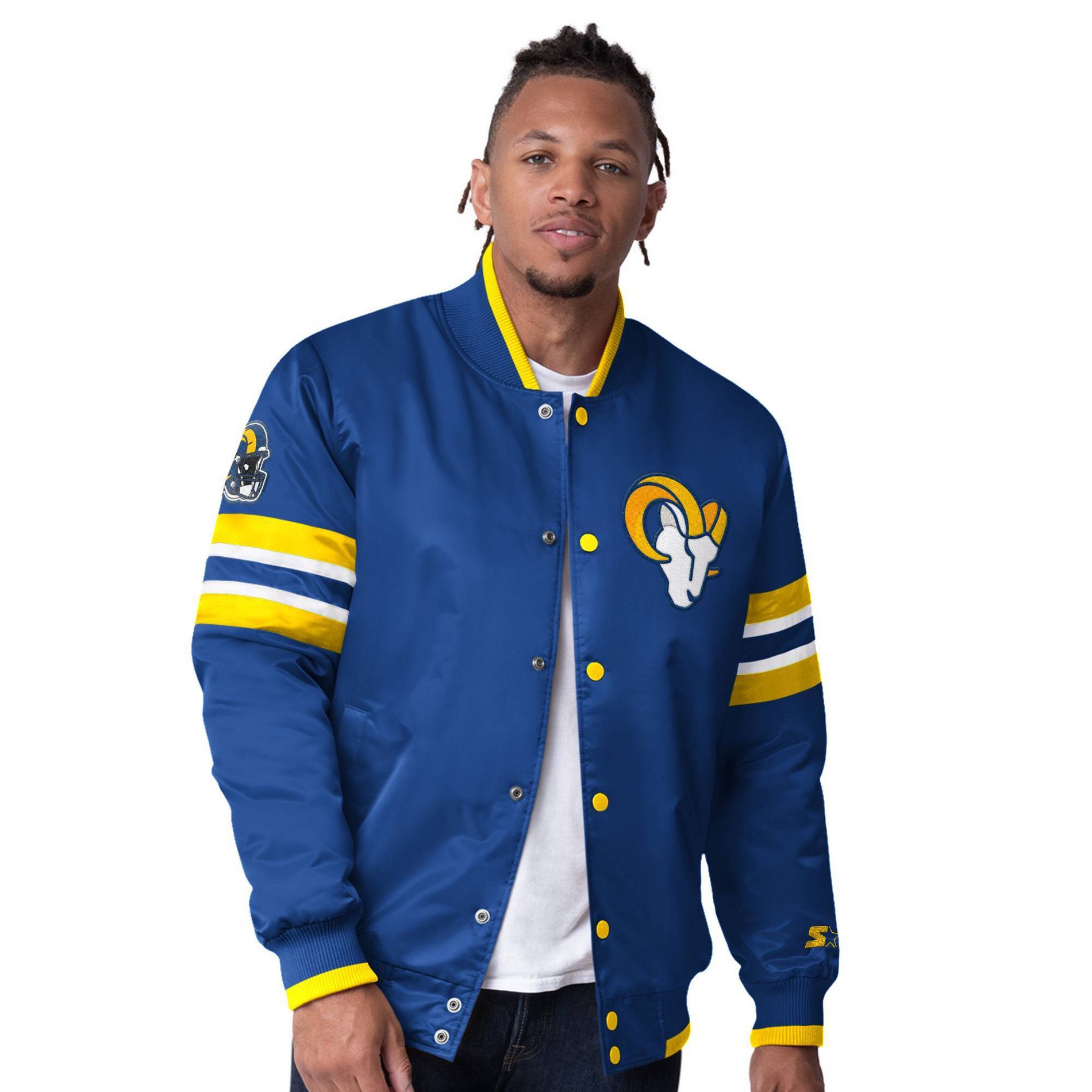 NFL Los Angeles Rams Starter Satin Jacket