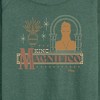 Women's - Disney - King Magnifico Lightweight French Terry Wide Neck Long Sleeve Graphic Shirt - 2 of 4