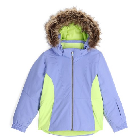 Spyder Toddler Girls Lola Insulated Ski Jacket, Cloud Purple - 2T