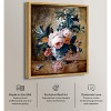 Art Remedy Jan van Huysum - A Delft Vase with Flowers Vintage Classic Roses Wall Art Framed - 3 of 4