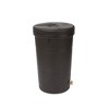 Good Ideas Aspen ECO 50 Gallon Outdoor Rain Barrel Water Storage Collector & Good Ideas Rain Wizard Universal Rain Barrel Stand, Adds Room for Buckets - 2 of 4