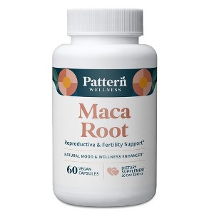 Pattern Wellness Maca Root Supplement - 60 Count - 1 of 4