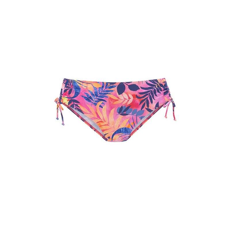LASCANA Women's Tropical Mid Rise Bikini Swimsuit Bottom, 5 of 7