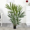 Nearly Natural 4-ft Kentia Palm Silk Tree - 4 of 4