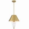 Craftmade Lighting Pendant 3 - Light Pendant in  Satin Brass - 2 of 4
