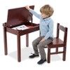 Melissa & Doug Wooden Child's Lift-Top Desk and Chair - Espresso - image 3 of 4