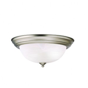 Kichler Lighting 2 - Light Flush Mount in  Brushed Nickel - 1 of 3