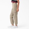 Dickies Women's Relaxed Fit Straight Leg Cargo Pants, Rinsed Black (rbk),  16rg : Target