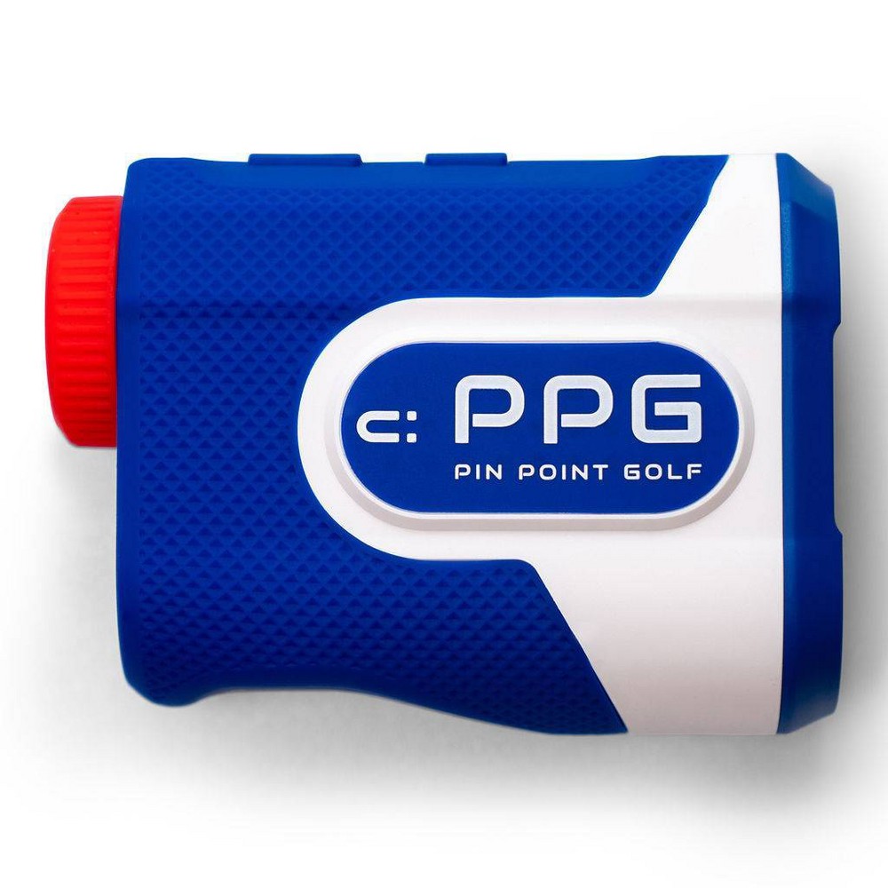 Pin Point Golf Laser Range Finder - Blue/White/Red