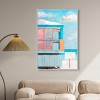 Art Remedy Italian Lifeguard House Beach Life Inspired Wall Art Framed - 2 of 4