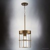 Urban Ambiance Luxury Modern Indoor Pendant,  12-3/8''H x 9-1/2"W x 9-1/2''D,  Aged Bronze Finish, UHP4496 - 4 of 4