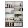 NicBex Bookcases for Home Office 2 Piece Bookcase Set 49" Wide Storage Cabinet Bookshelf with 9 Shelves for Living Room and Bedroom - 3 of 4