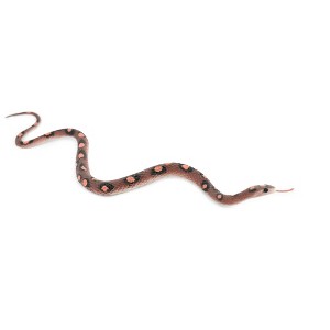 Collectible Wildlife Gifts | Snake, Red Corn Snake, Rubber Reptile, Educational, Realistic, Hand Painted,  Model,   Gift,    11"    F1731 B222 - 1 of 4