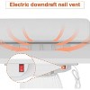 Acekool 42.5" White Manicure Table with Dust Collector, Wrist Rest, 2 Drawers, Cabinet & 4 Shelves – Nail Tech Station for Home & Salon - 3 of 4