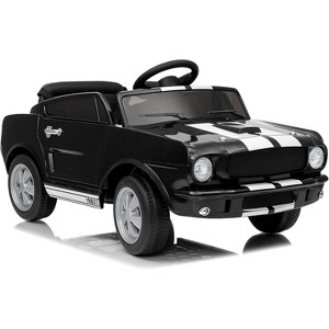 12V Ride on Toys for Toddlers with Remote Control, Licensed Ford  Shelby Kids Electric Vehicle with Safety Belt, 2 Speeds - 1 of 4