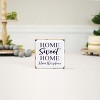 VIP Wood 6 in. White Home Sweet Home Sign - 3 of 4
