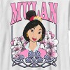 Boy's Mulan Distressed Floral Portrait T-Shirt - image 2 of 4