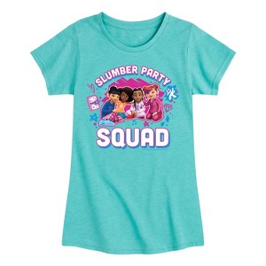 Girls' - Karma's World - Slumber Party Squad Fitted Short Sleeve Graphic T-Shirt - 1 of 4