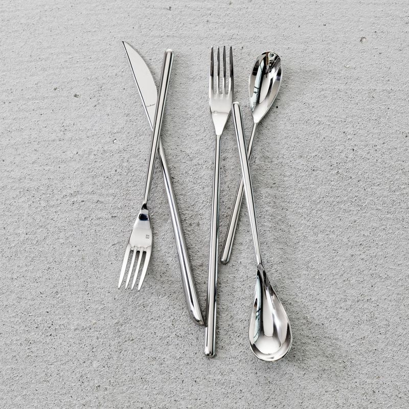 20pc Stainless Steel Dragonfly Silverware Set - Fortessa Tableware Solutions, 2 of 4