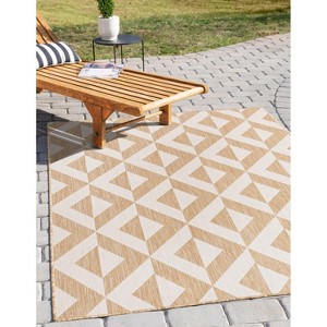 Jill Zarin Outdoor Napa Geometric Woven Area Rug - 1 of 3