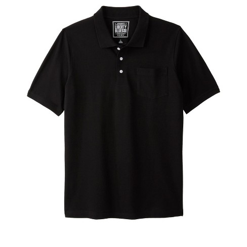 Black polo hotsell shirt target