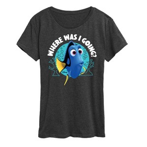 Women's - Disney - Where Was I Going Short Sleeve Graphic T-Shirt - 1 of 4