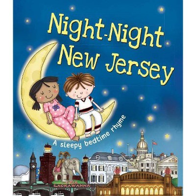 Night-Night New Jersey - by  Katherine Sully (Board Book)