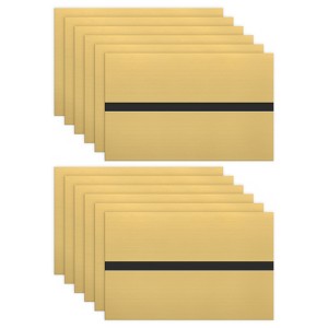 Unique Bargains Plastic Laser Engraving DIY Indoor Outdoor Engraving Blank Materials - 1 of 4