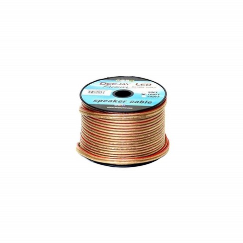 DEEJAYLED 14GA 100FT SPEAKER WIRE SPOOL - image 1 of 1