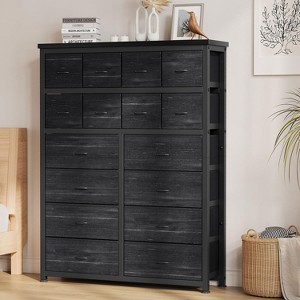 Whizmax Tall Dresser for Bedroom, Dressers & Chests of Drawers with 16 Drawers, Large Fabric Dresser for Storage and Organization for Bedroom, Hallway - 1 of 4