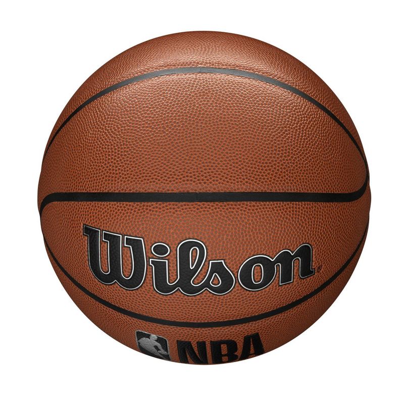 Wilson NBA Forge Pro 29.5&#34; Basketball - Brown, 5 of 12