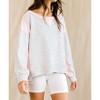 Women's Color Block Sweatshirt - BUCKETLIST - 4 of 4