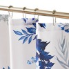 Fantasia Shower Curtain Teal/Blue Single 72x72 - 3 of 4