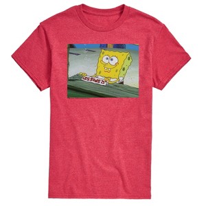 Men's - Spongebob Squarepants - Spongebob Lessons Short Sleeve Graphic T-Shirt - 1 of 4