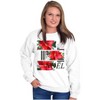 Noel Poinsettia Christmas Flower Sweatshirt for Men or Women Brisco Brands - 3 of 4