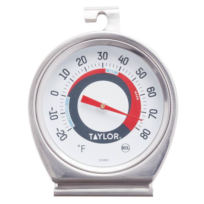 Taylor Refrigerator and Freezer Analog Dial Thermometer, 2 of 6