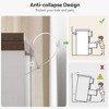 Modern 5 Drawers Dresser, Chest of Drawers Closet Organizers and Storage Clothes, Modern Dressers(White) - 4 of 4