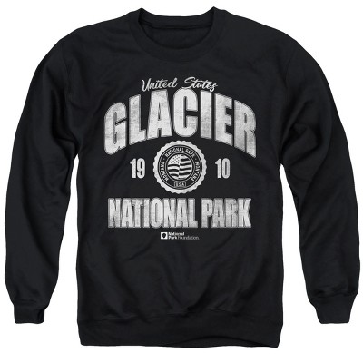 Men's Glacier National Park Established Date Crewneck Sweatshirt