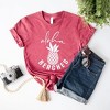 Simply Sage Market Women's Aloha Beaches Pineapple Short Sleeve Graphic Tee - 3 of 3