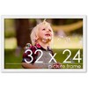 PosterPalooza | Classic Modern White Picture Frame - UV Acrylic, Backing Board, Hanging Hardware Included - 2 of 4