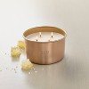 4 Wick Metal Salted Honey Jar Candle 20oz - Hearth & Hand™ with Magnolia - 2 of 3