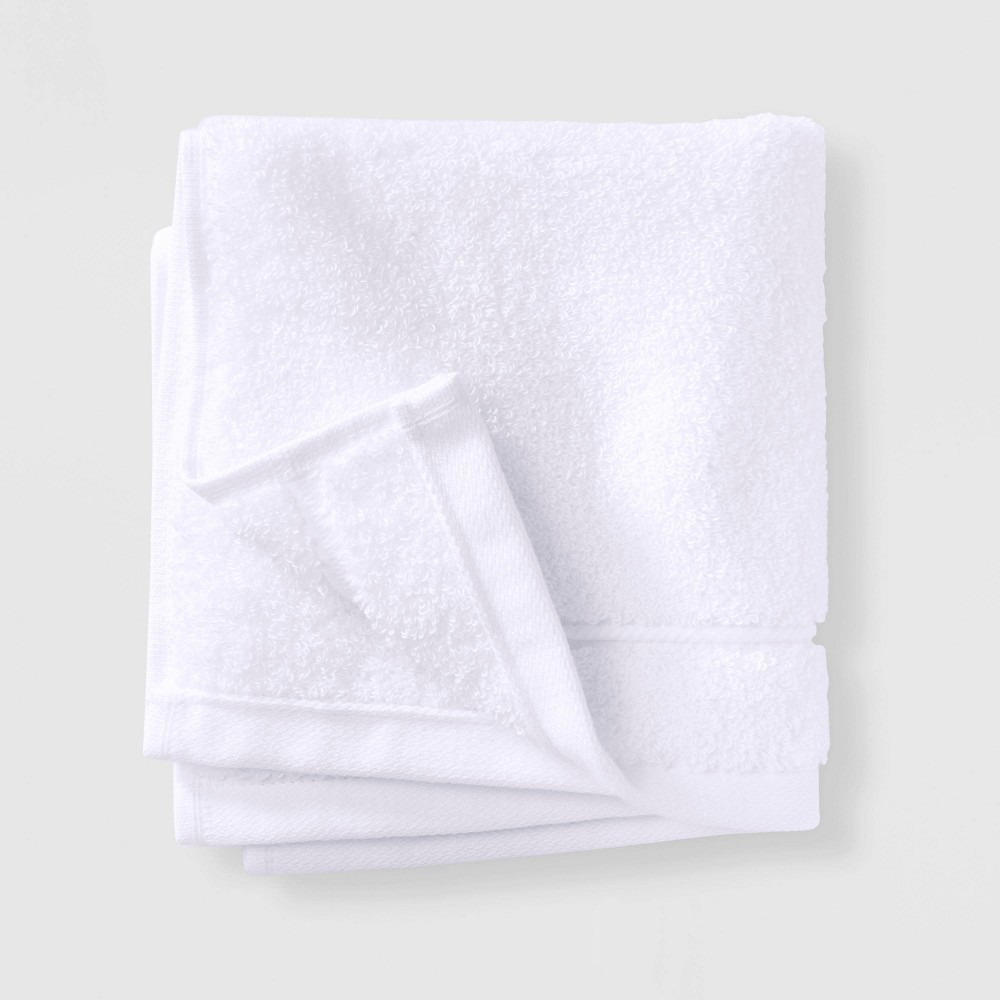 Photos - Towel Modal Washcloth White - Casaluna™