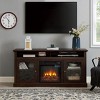 NicBex TV Stand 18" Electric Fireplace TV Stand Entertainment Center Media Console for Living Room, Bedroom - 2 of 4