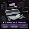 MaseiKar B75 Mechanical Keyboard,75%Layout with Knob,Hot Swappable RGB Backlit Gasket Mounted,Double-Shot PBT Keycaps(Dark Grey,Cocoa Cream V2 Switch) - 4 of 4