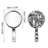 Unique Bargains Retro Ripple Style Round Cosmetic Mirror 1 Pc - 2 of 3