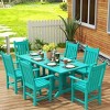 WestinTrends 7 Piece Outdoor Patio Dining Set Outdoor Table and Armchair Set - 2 of 2